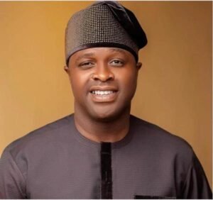 Femi Adebayo Nigerian actor and trained lawyer posing for a portrait.