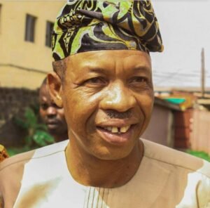 Hafiz Oyetoro popularly known as Saka posing for a professional portrait.